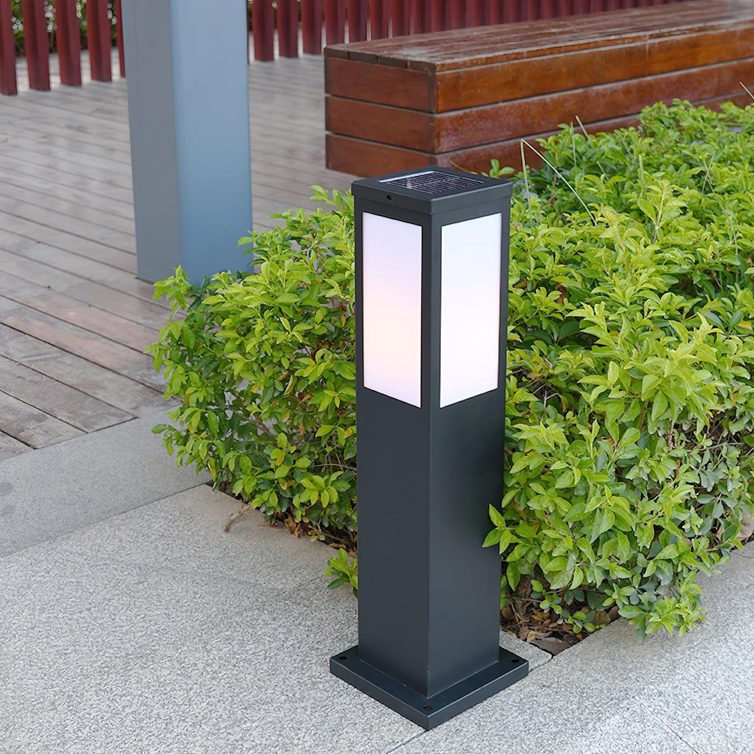 Kuzco Bollard Outdoor Light Dia 5.5″ x H 23.6″ / Dia 14cm x H 60cm / Black / Warm Light Outdoor Lighting