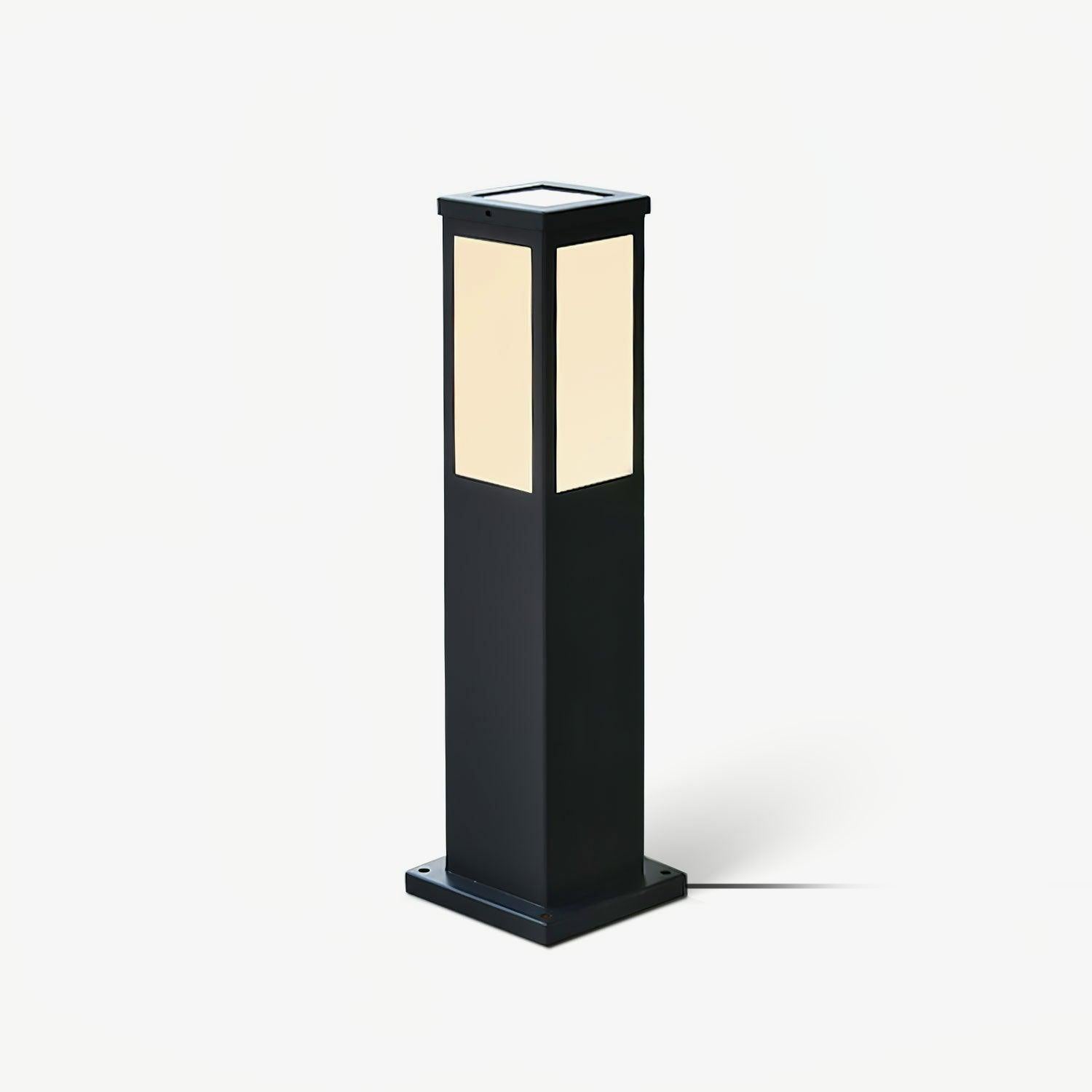 Kuzco Bollard Outdoor Light Dia 5.5″ x H 23.6″ / Dia 14cm x H 60cm / Black / Warm Light Outdoor Lighting