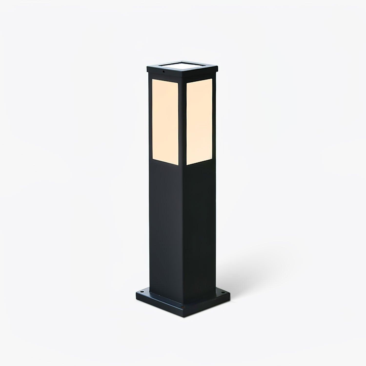 Kuzco Bollard Outdoor Light Dia 5.5″ x H 23.6″ / Dia 14cm x H 60cm / Black / Warm Light Outdoor Lighting