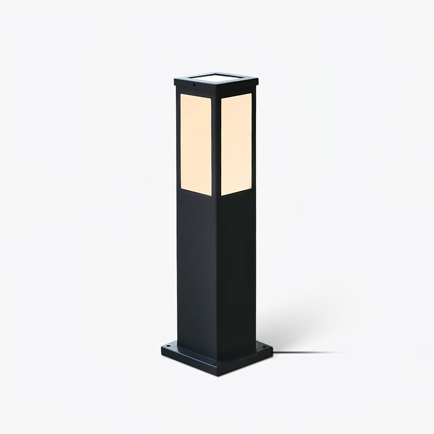 Kuzco Bollard Outdoor Light Dia 5.5″ x H 23.6″ / Dia 14cm x H 60cm / Black / Warm Light Outdoor Lighting
