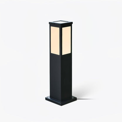 Kuzco Bollard Outdoor Light Dia 5.5″ x H 23.6″ / Dia 14cm x H 60cm / Black / Warm Light Outdoor Lighting