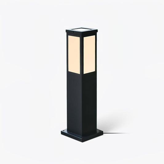 Kuzco Bollard Outdoor Light Dia 5.5″ x H 23.6″ / Dia 14cm x H 60cm / Black / Warm Light Outdoor Lighting
