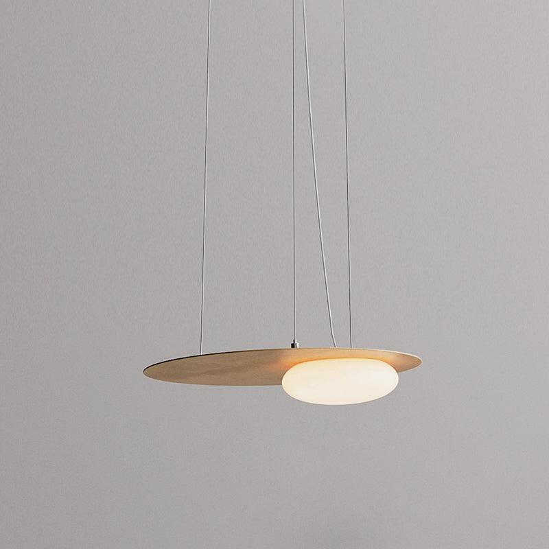 Kwic Pendant Lamp ? 14.2″ x H 3.9″ / Dia 36cm x H 10cm / Gold / Warm Light Pendant light