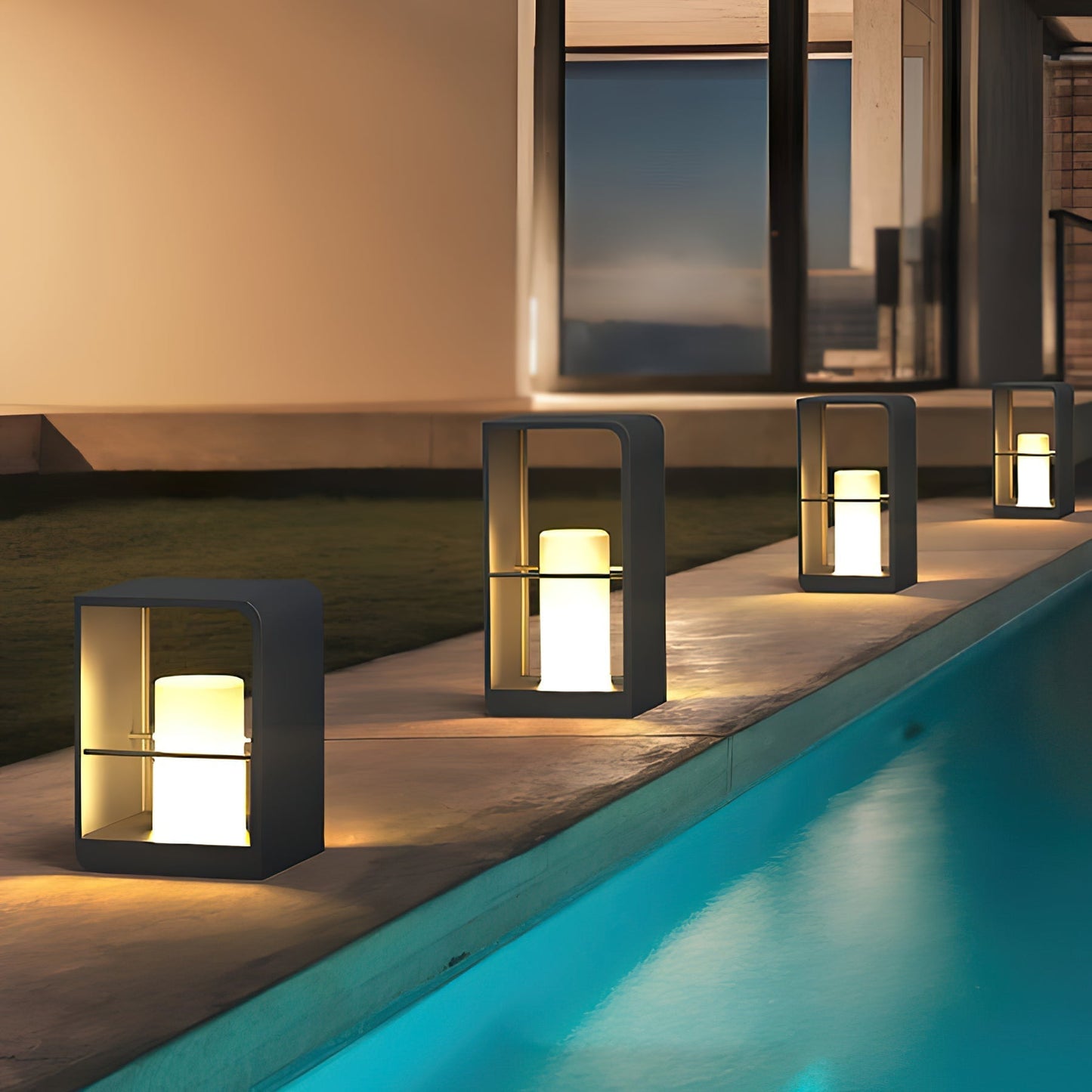 Lantern Garden Solar Outdoor Light Table lamp