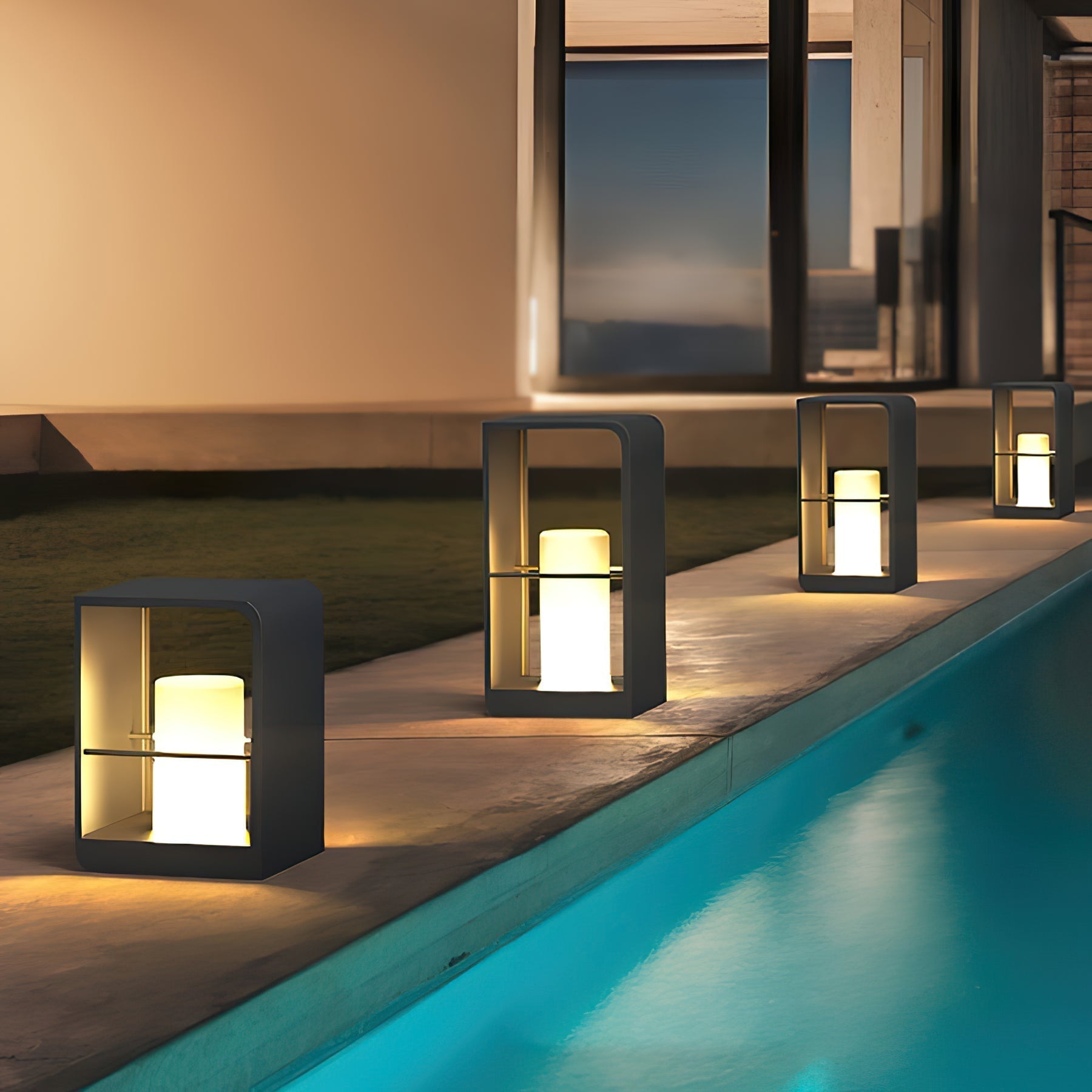 Lantern Garden Solar Outdoor Light Table lamp