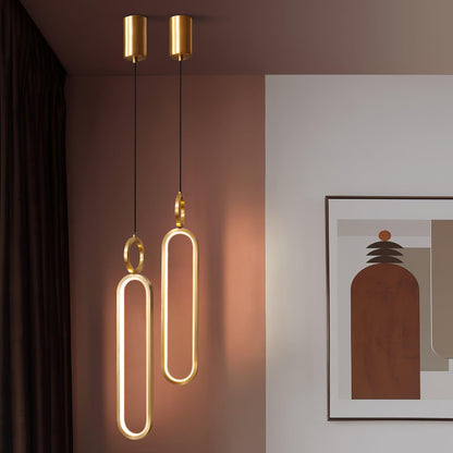 Oval Rings Pendant Light Pendant light