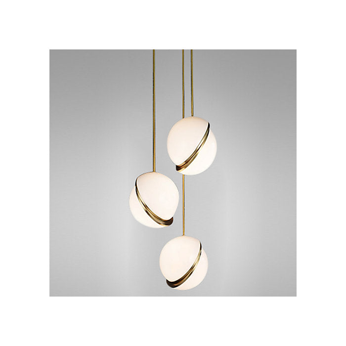 Mini Crescent LED Multi-Light Pendant