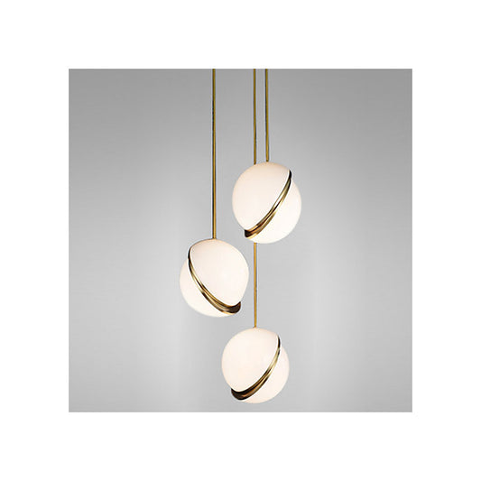 Mini Crescent LED Multi-Light Pendant