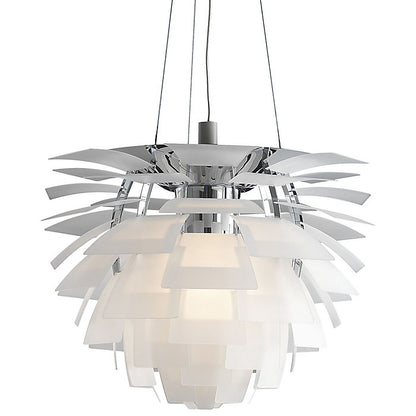 PH Artichoke Glass Chandelier