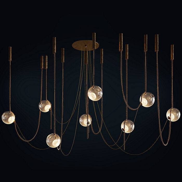 Abysse 08 LED Multi-Light Pendant