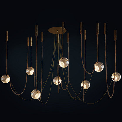 Abysse 08 LED Multi-Light Pendant