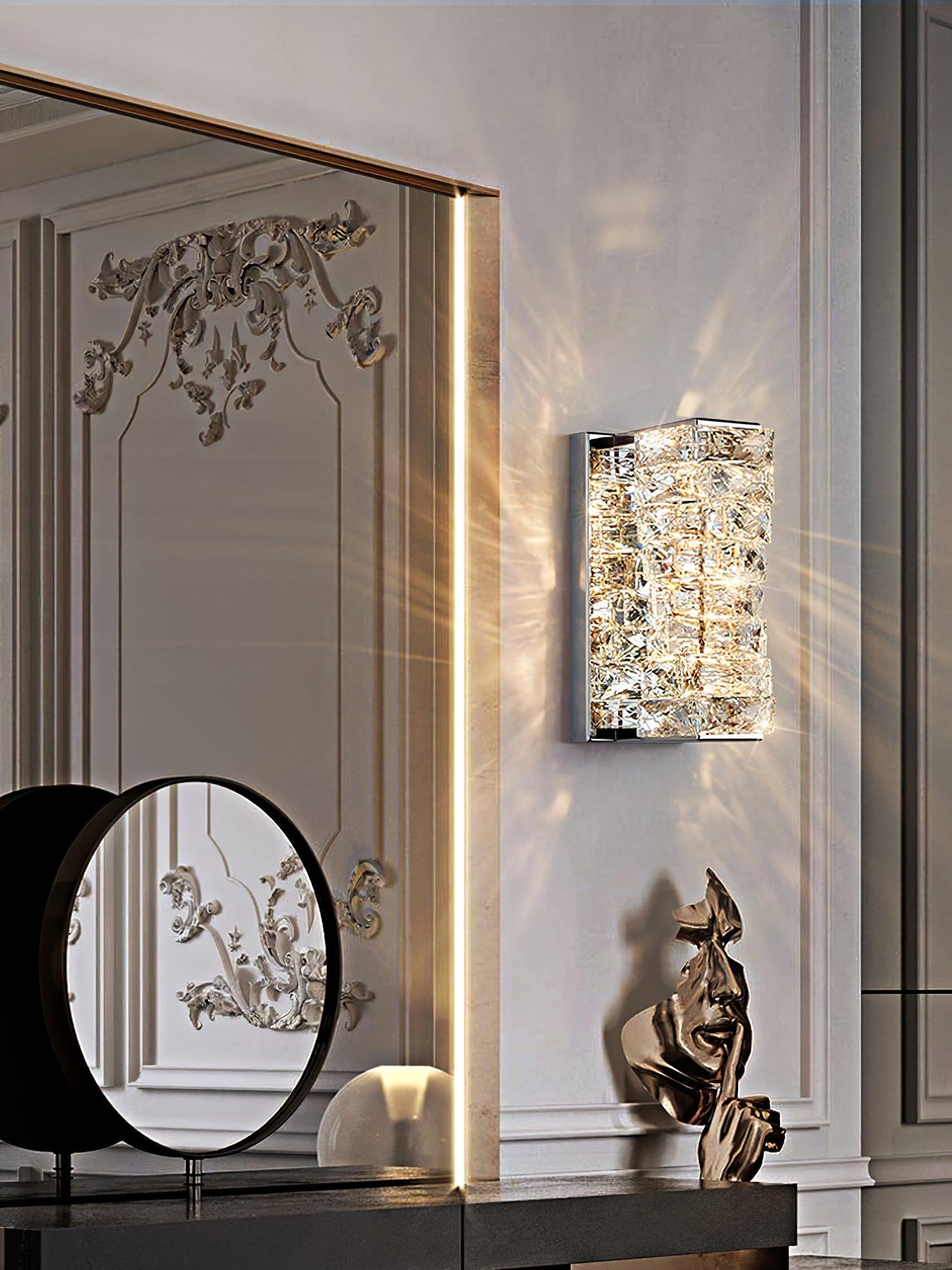 Laminated Crystal Wall Light Wall lamp