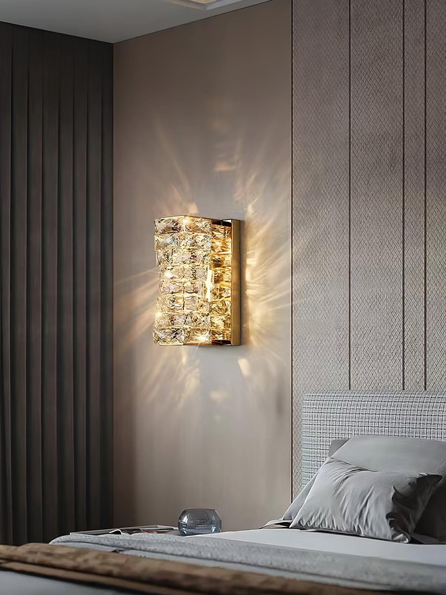 Laminated Crystal Wall Light Wall lamp