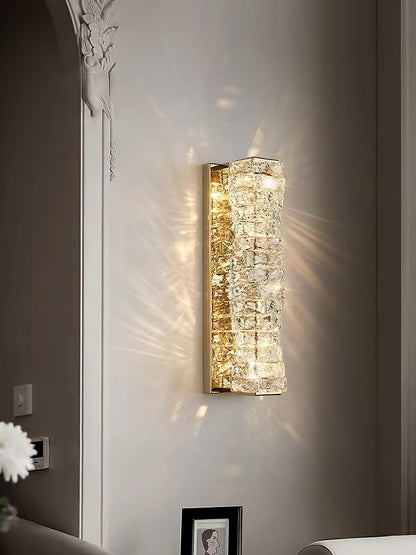 Laminated Crystal Wall Light Wall lamp