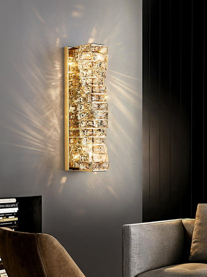Laminated Crystal Wall Light Wall lamp