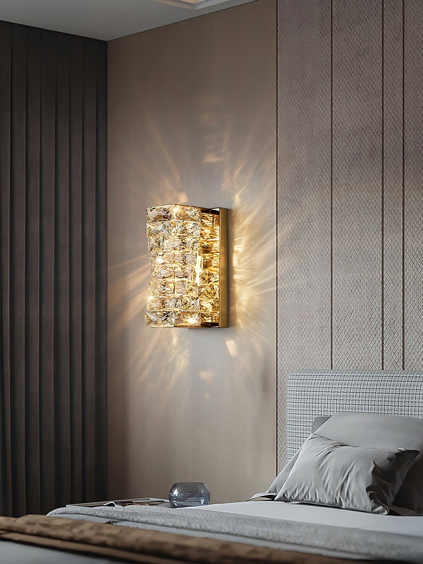 Laminated Crystal Wall Light Wall lamp