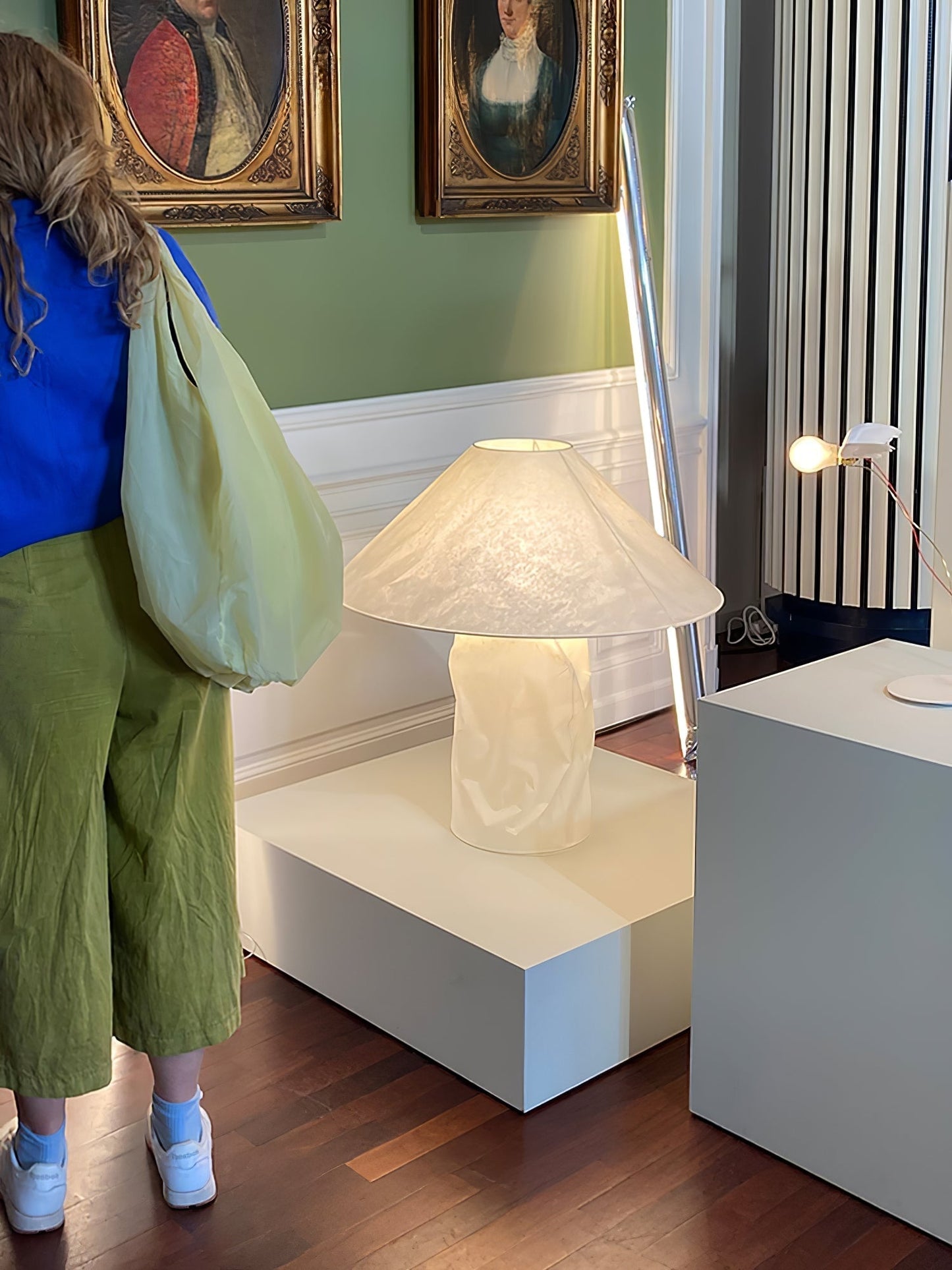 Crinkle Paper Table Lamp 1001 Table lamp