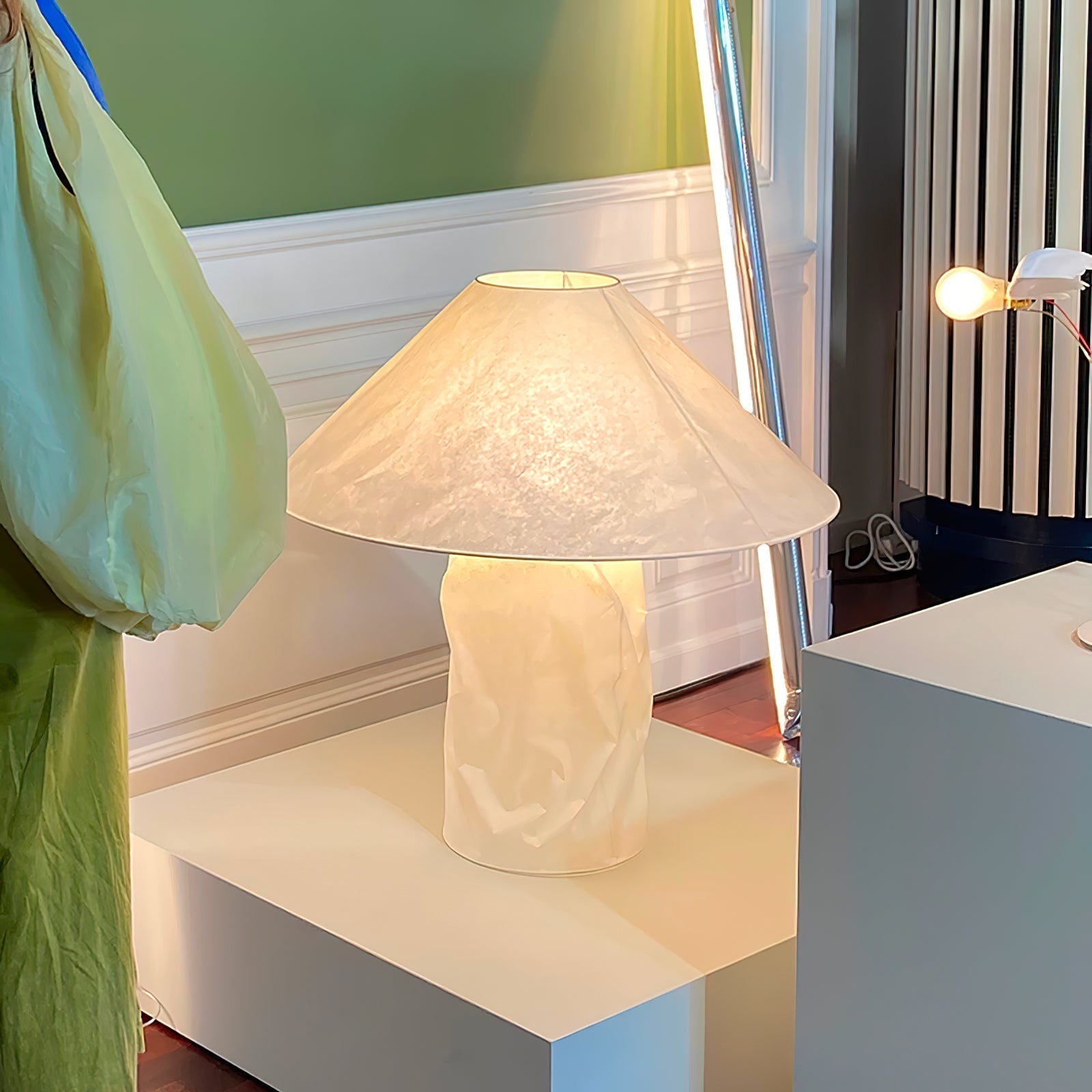 Crinkle Paper Table Lamp 1001 Table lamp