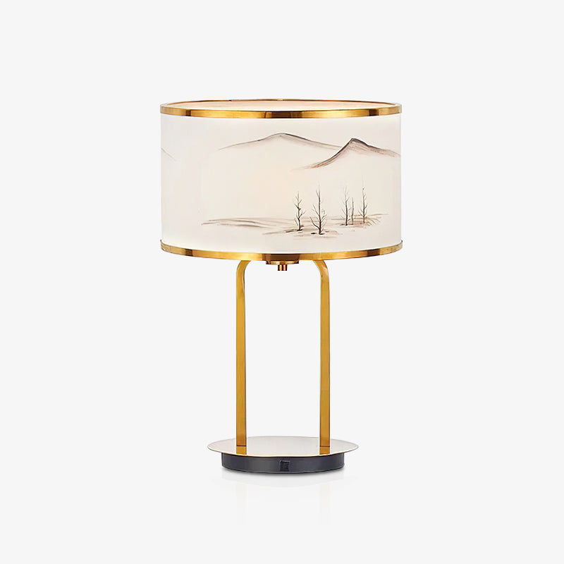 Landscape Painting Table Lamp Table lamp