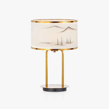 Landscape Painting Table Lamp Table lamp