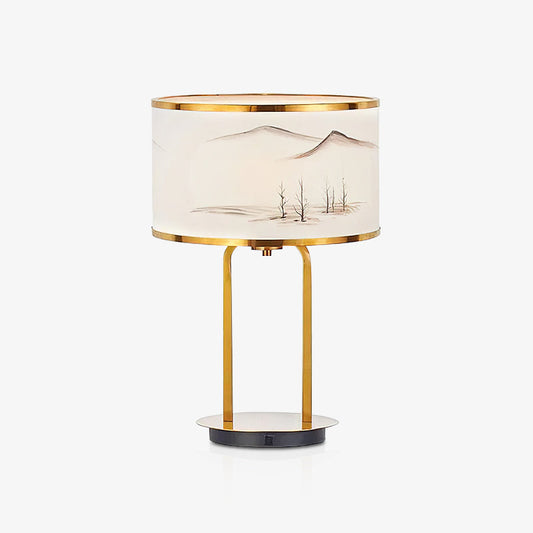 Landscape Painting Table Lamp Table lamp