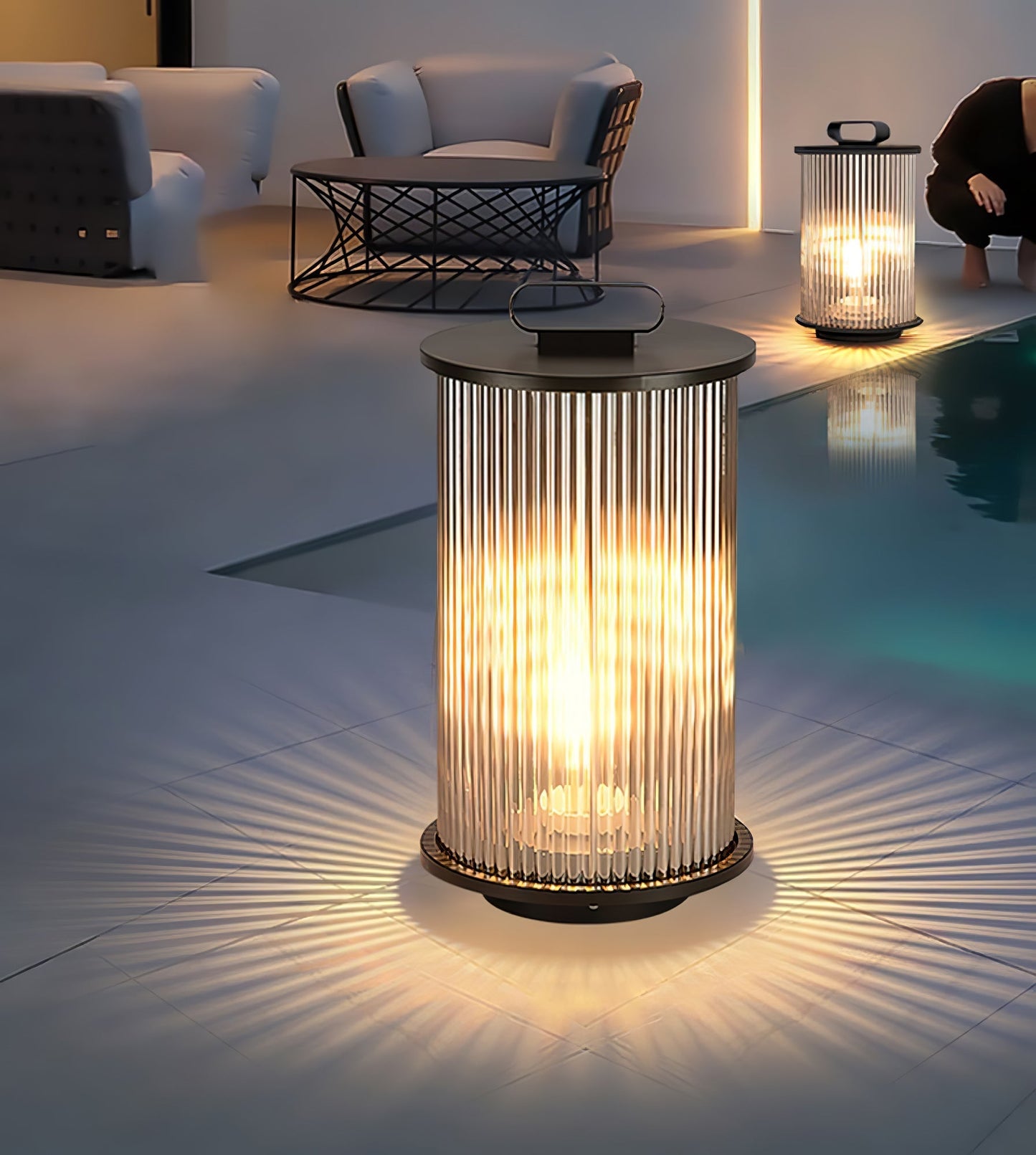 Lantern Garden Outdoor Light Floor lamp