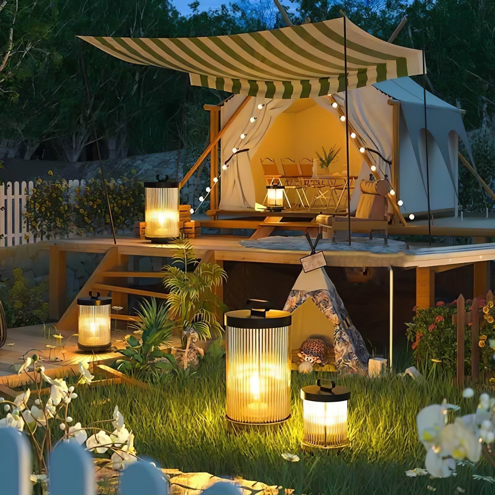 Lantern Garden Outdoor Light Floor lamp