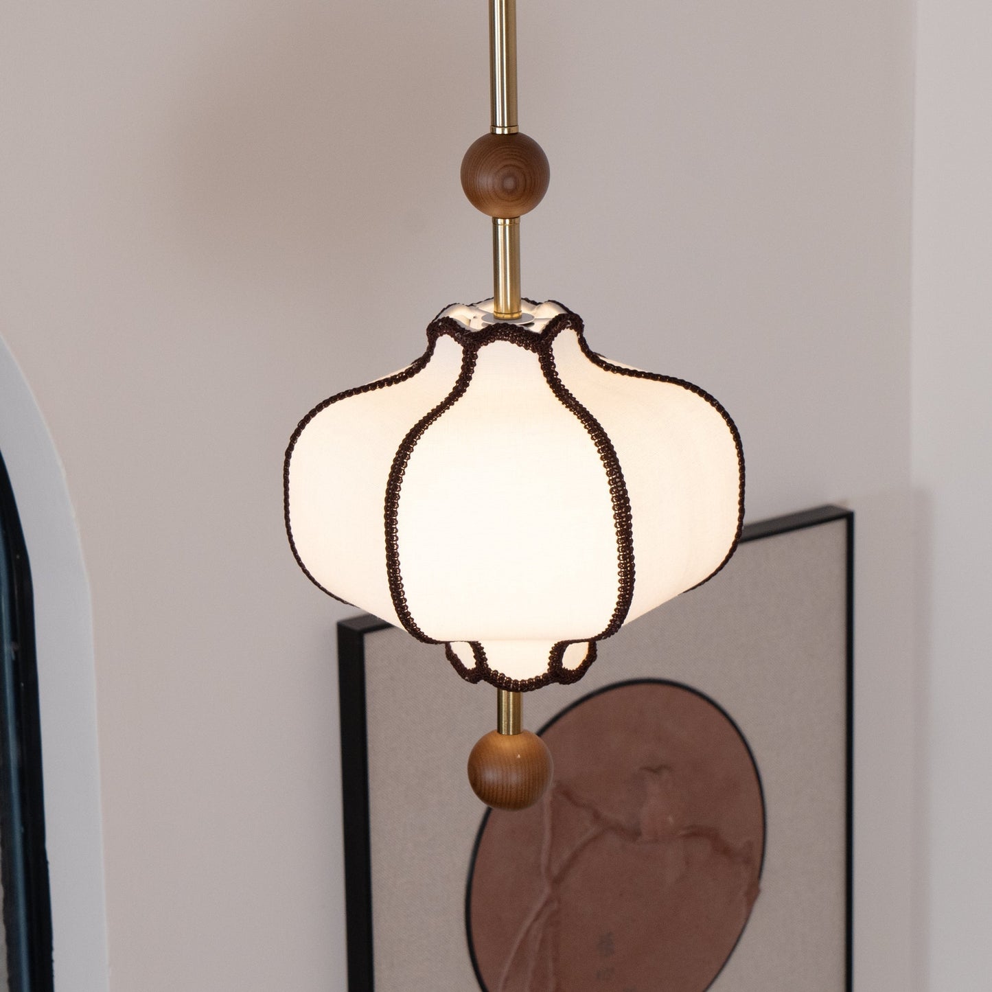 Lantern Fabric Pendant Light Pendant light