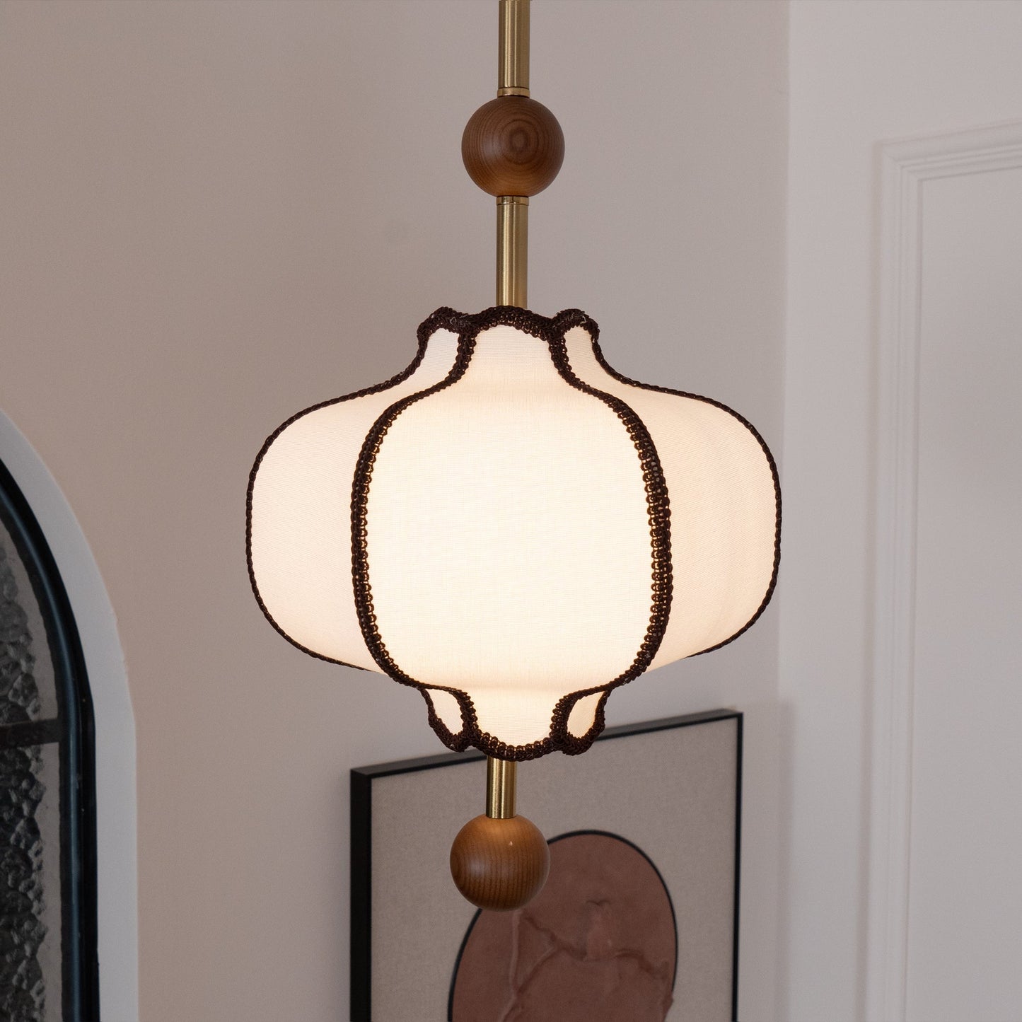 Lantern Fabric Pendant Light Pendant light