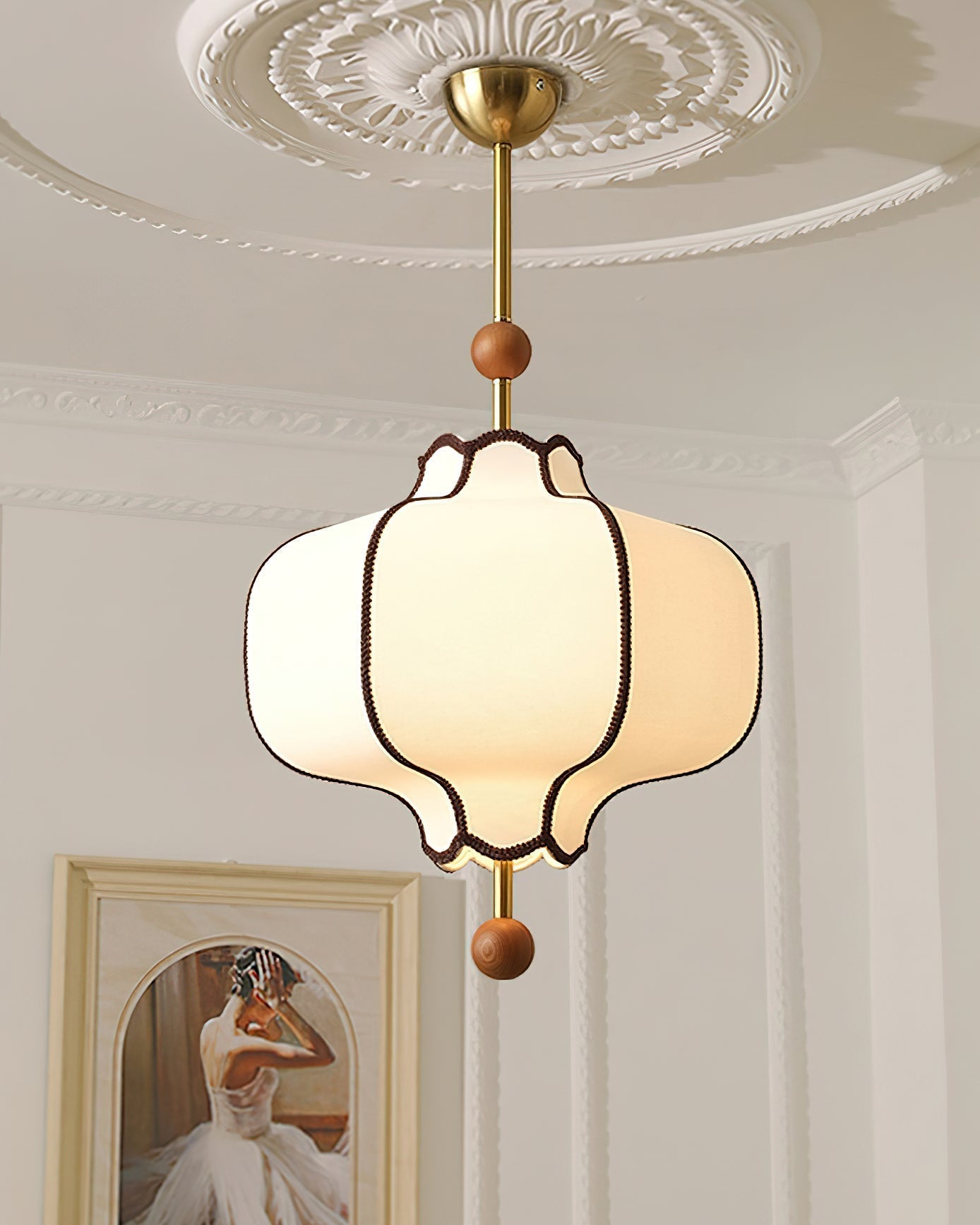 Lantern Fabric Pendant Light Pendant light