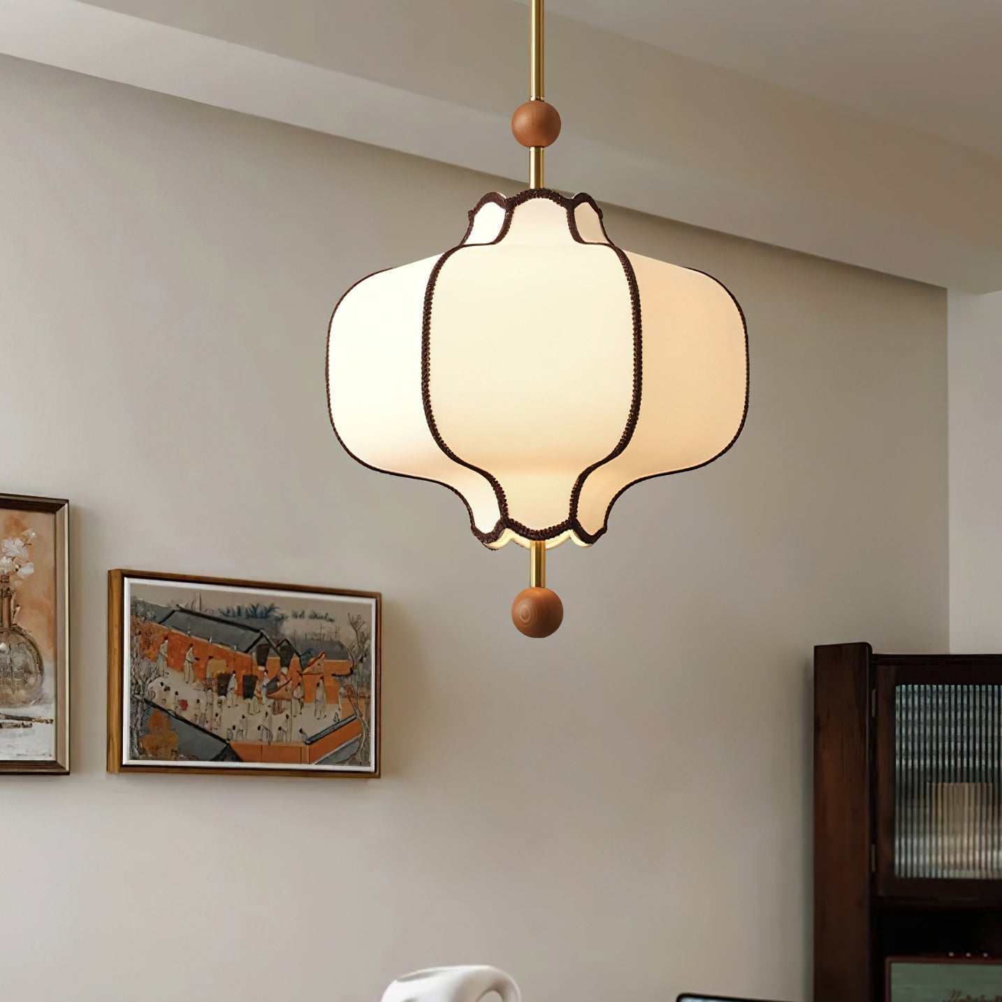Lantern Fabric Pendant Light Pendant light