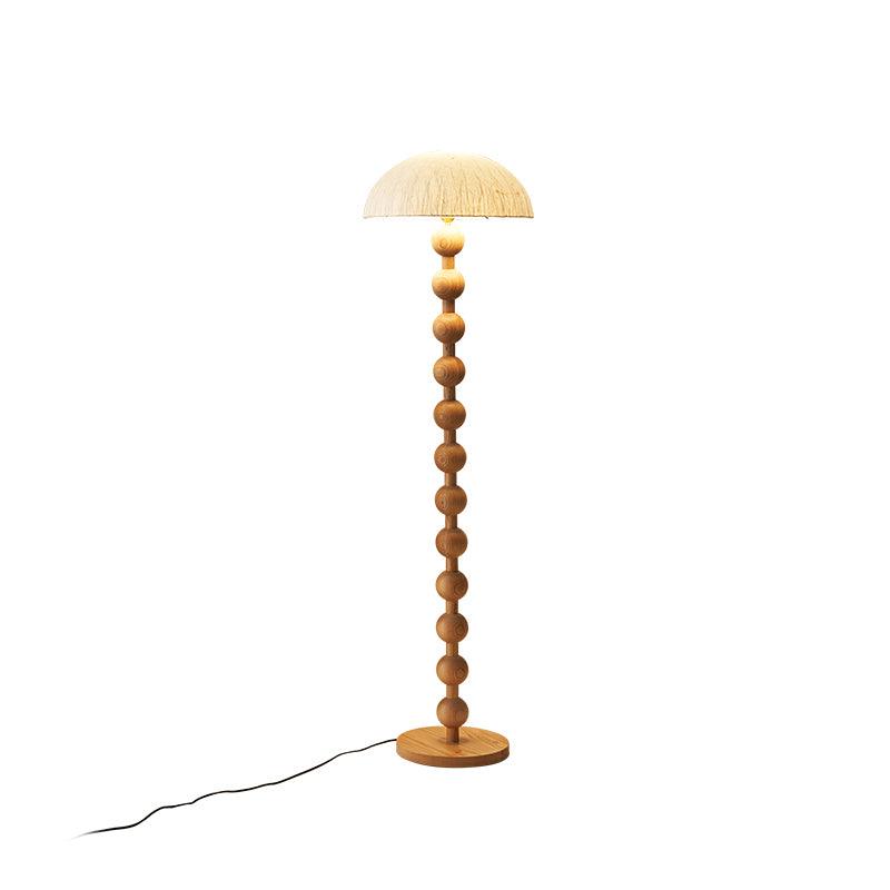 Lanvin Floor Lamp Dia 15.7″ x H 59″ / Dia 40cm x H 150cm / Wood color / US plug Floor lamp