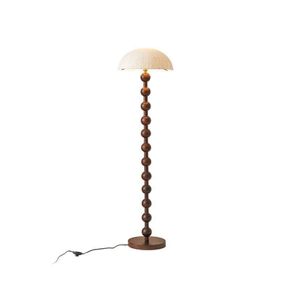 Lanvin Floor Lamp Dia 15.7″ x H 59″ / Dia 40cm x H 150cm / Walnut color / US plug Floor lamp