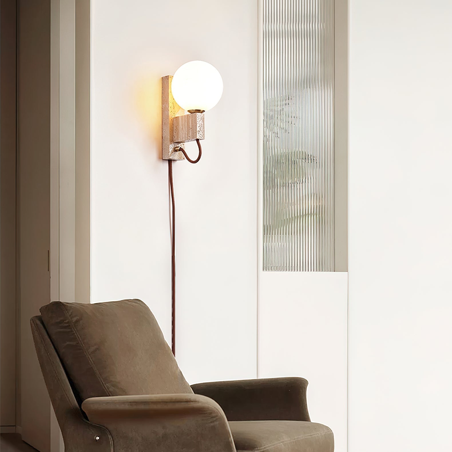 Atlas Globe Wall Sconce Wall lamp