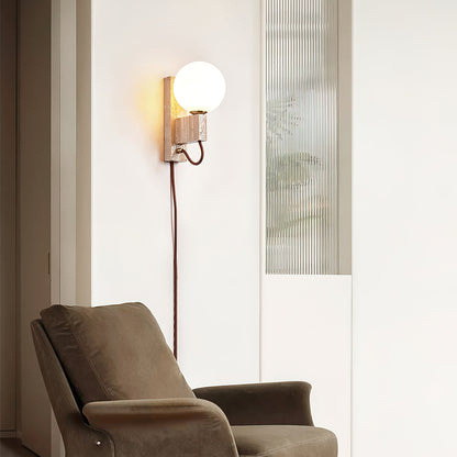 Atlas Globe Wall Sconce Wall lamp