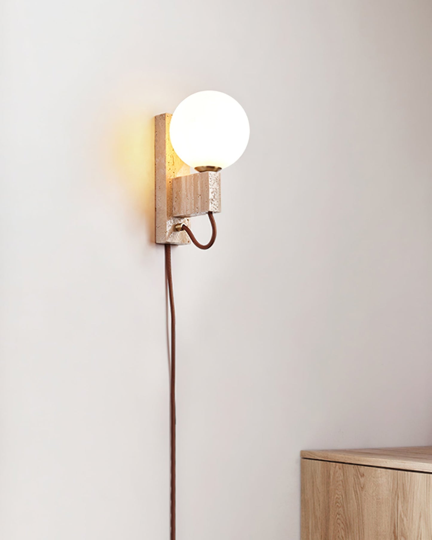 Atlas Globe Wall Sconce Wall lamp