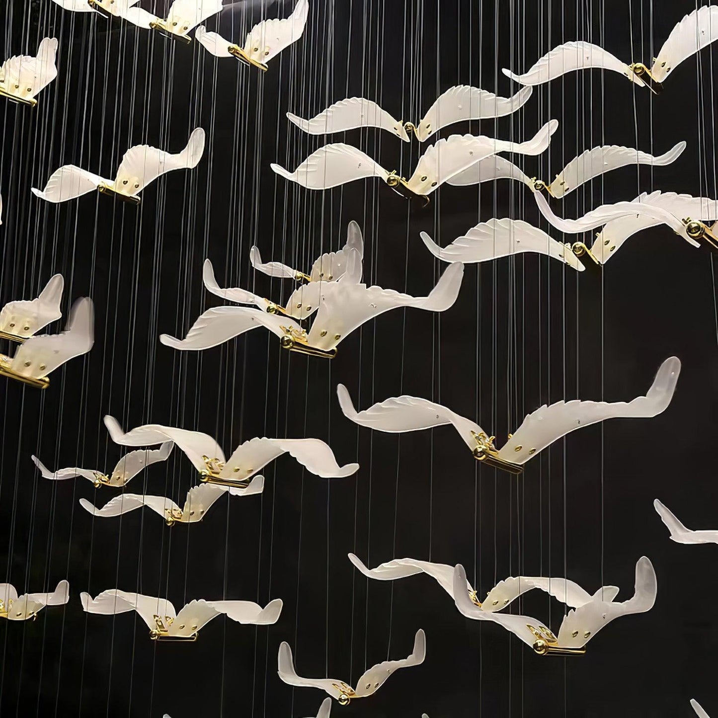 Large Seagull Chandelier Chandelier