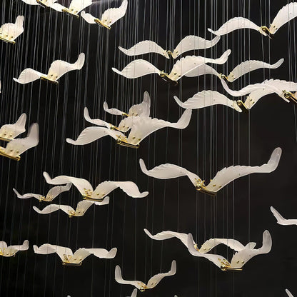 Large Seagull Chandelier Chandelier