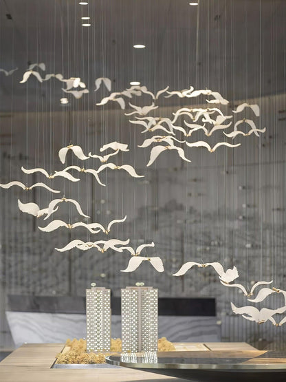 Large Seagull Chandelier Chandelier