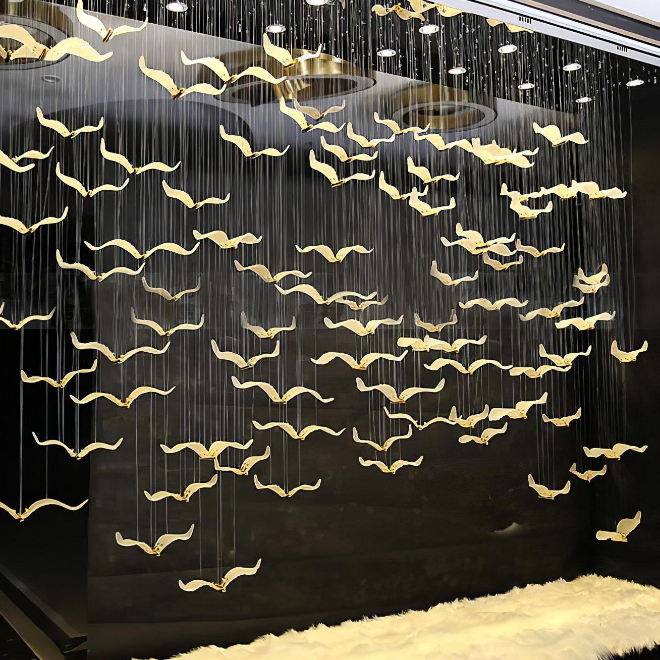 Large Seagull Chandelier Chandelier