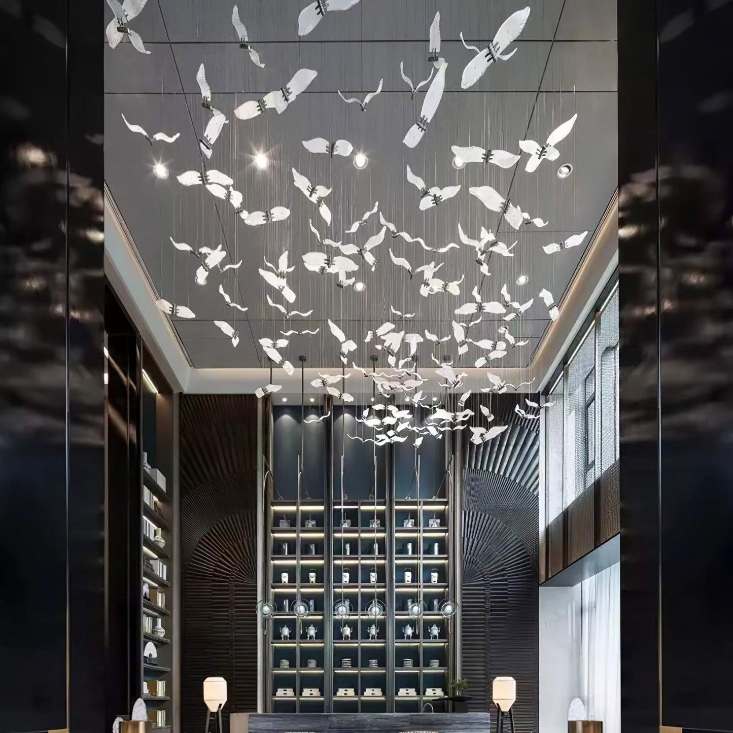 Large Seagull Chandelier Chandelier