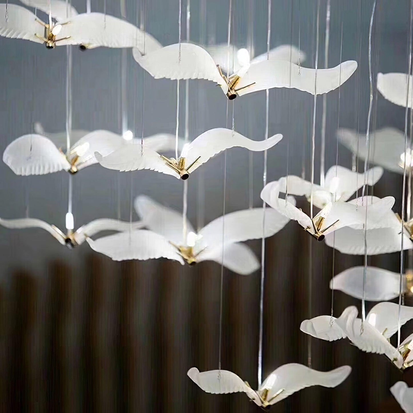 Large Seagull Chandelier Chandelier