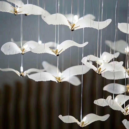 Large Seagull Chandelier Chandelier