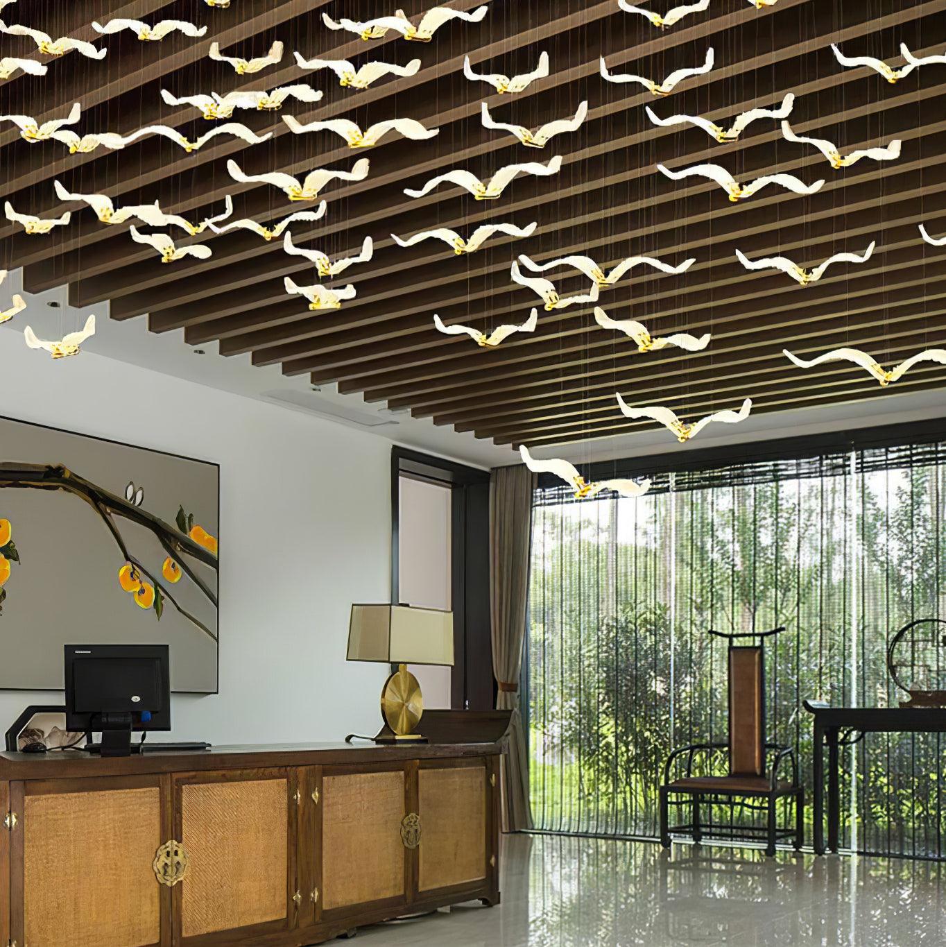 Large Seagull Chandelier Chandelier