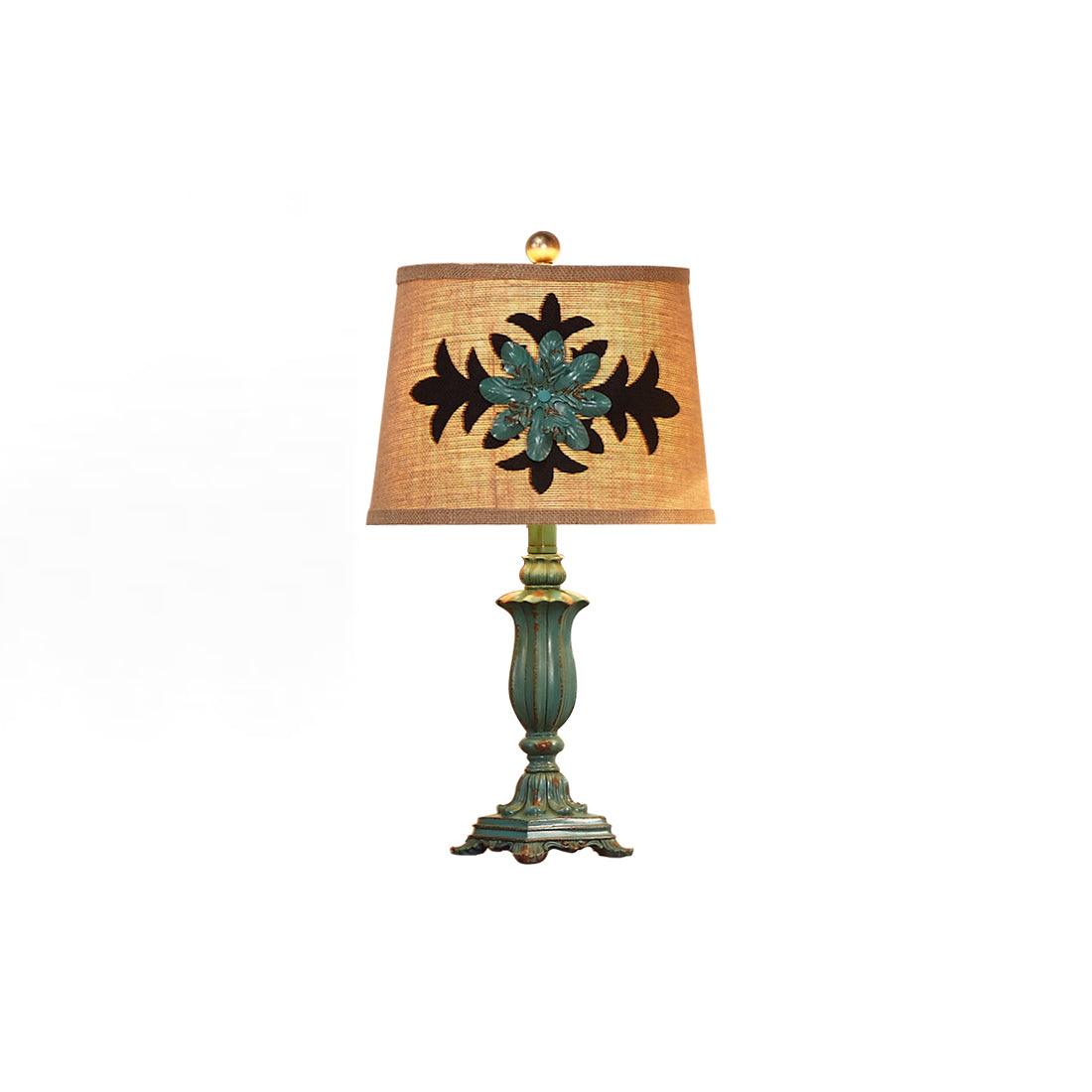 Lark Table Lamp Dia 9.8″ x H 21.2″ / Dia 25cm x H 54cm / Green / US plug Table lamp
