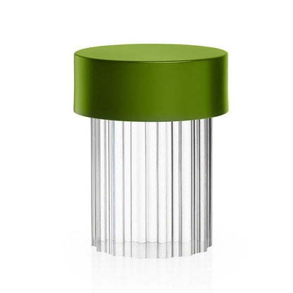 Last Order Portable Table Lamp Model B Dia 3.9″ x H 5.5″ / Dia 10cm x H 14cm / Green & Clear / Touch Infinite Dimming