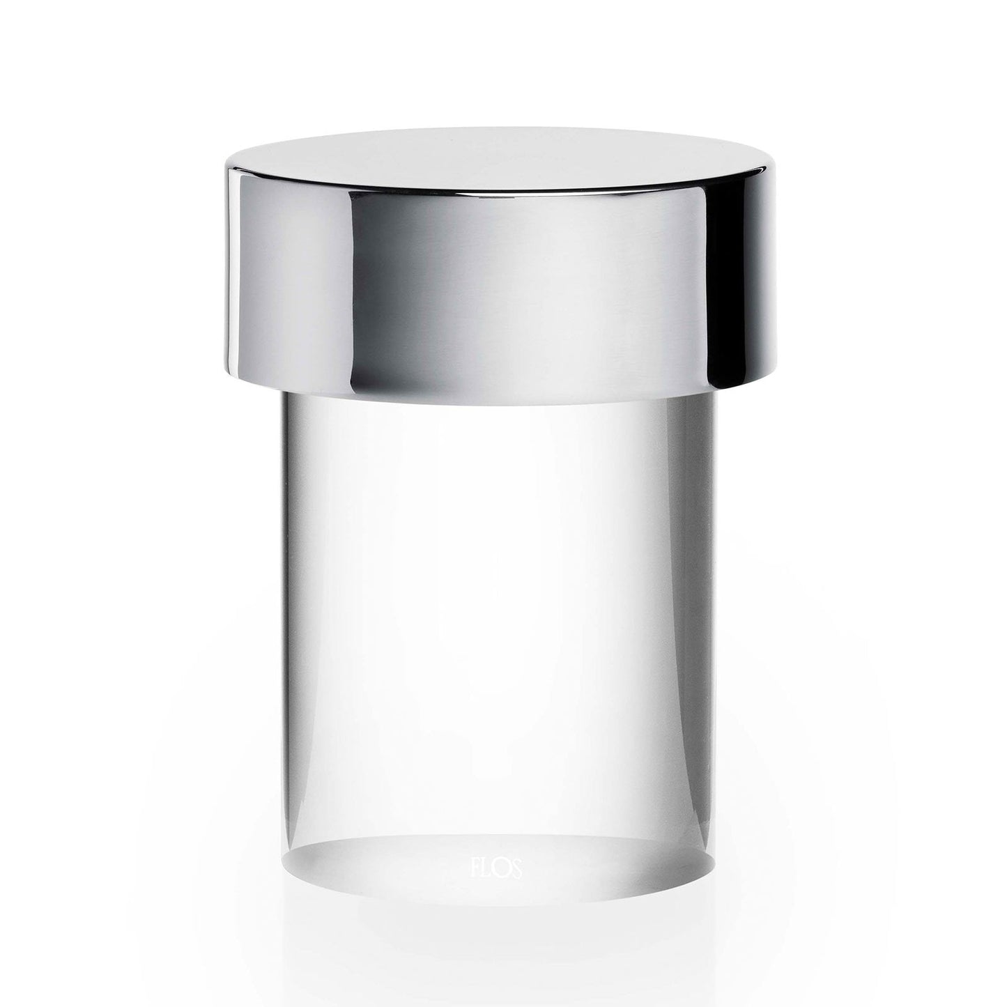 Last Order Portable Table Lamp Model A ? 3.9″ x H 5.5″ / Dia 10cm x H 14cm / Chrome & Clear / Touch Infinite Dimming