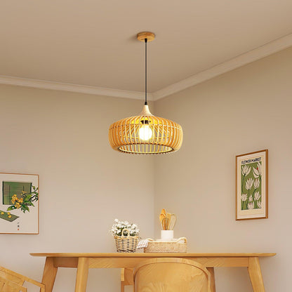 Lattice Nest Wooden Pendant Lamp Pendant light