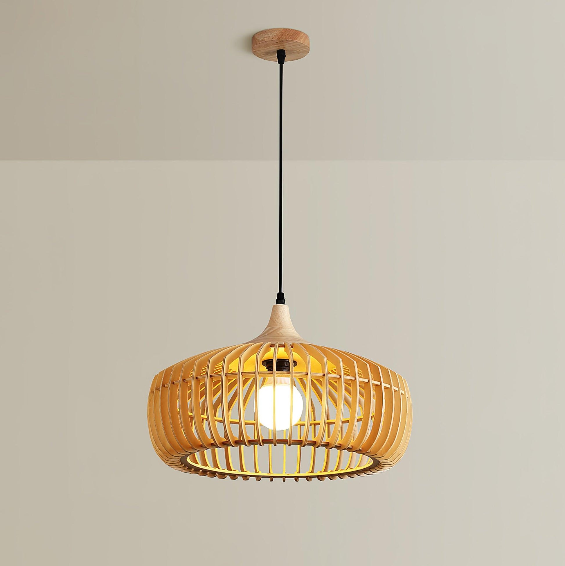 Lattice Nest Wooden Pendant Lamp Pendant light