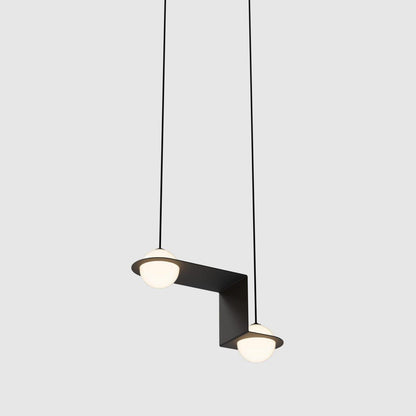 Orbion Black Pendant Lamp Laurent-06 ? 23.6″ x H 7.9″ / Dia 60cm x W 20cm / Black Pendant light